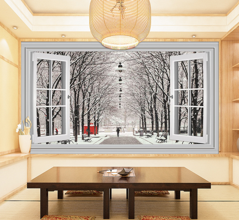 Window View Wallpaper for Wall & 3D Wallpaper Mural